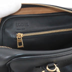 Loewe Amazona 75 2-Way Bag Leather Black Gold — view 7