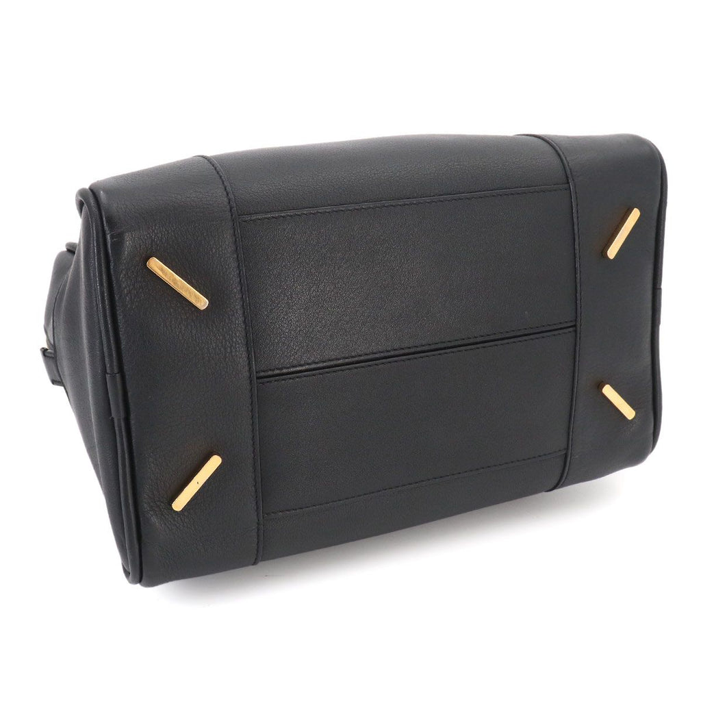 Loewe Amazona 75 2-Way Bag Leather Black Gold — view 4