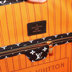 Louis Vuitton Monogram Jungle Neverfull MM Tote Noir — view 8