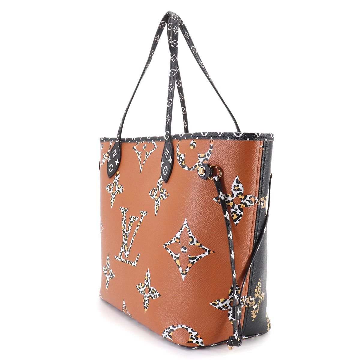 Louis Vuitton Monogram Jungle Neverfull MM Tote Noir — view 4