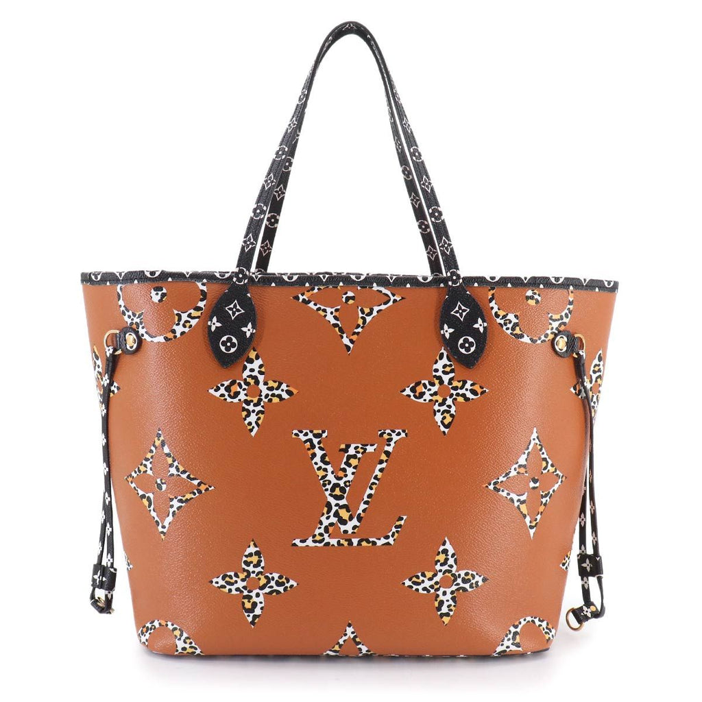 Louis Vuitton Monogram Jungle Neverfull MM Tote Noir — view 3