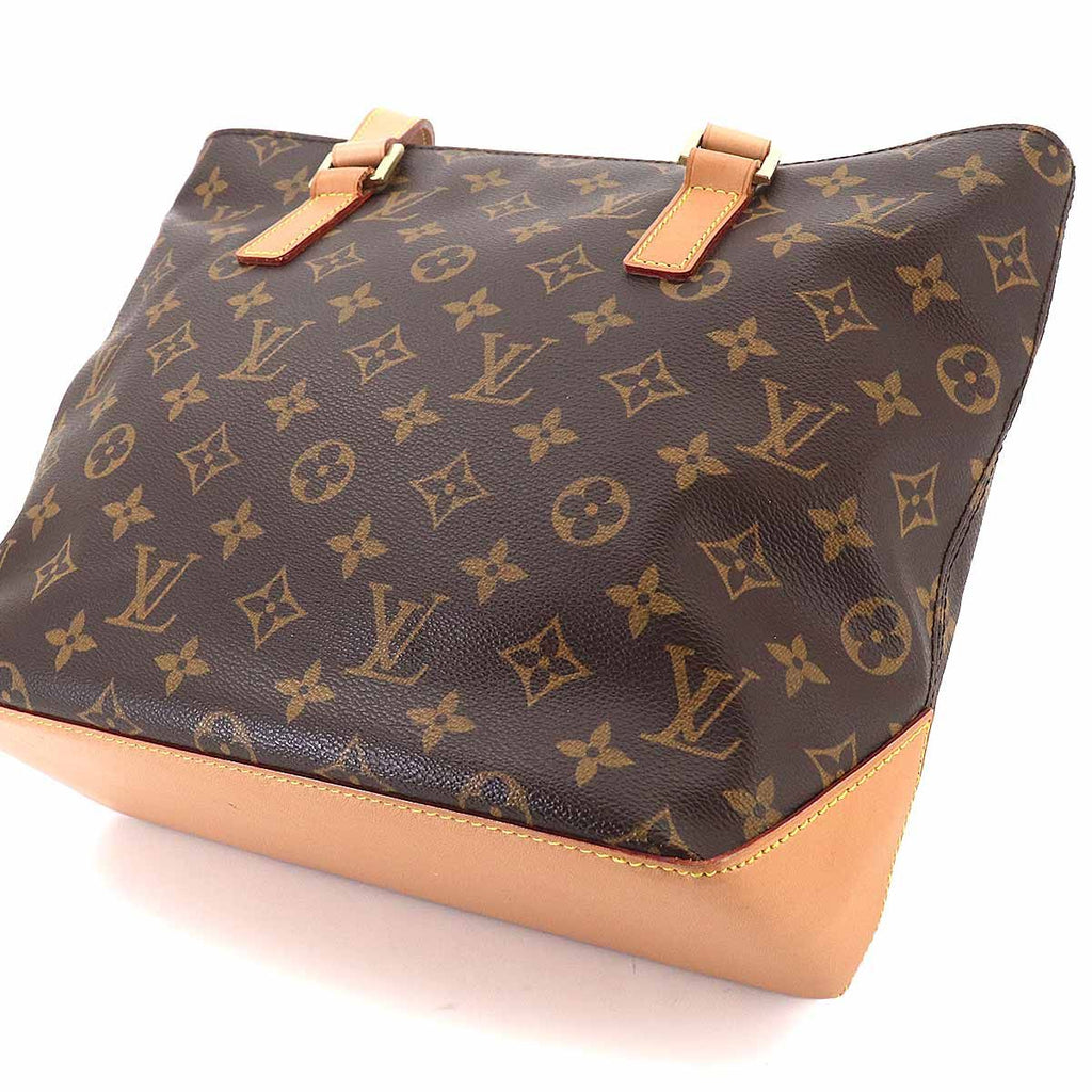 Louis Vuitton Monogram Cabas Piano Tote Brown Gold — view 9