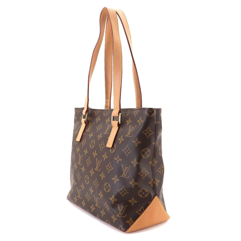 Louis Vuitton Monogram Cabas Piano Tote Brown Gold — view 3