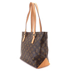 Louis Vuitton Monogram Cabas Piano Tote Brown Gold — view 3