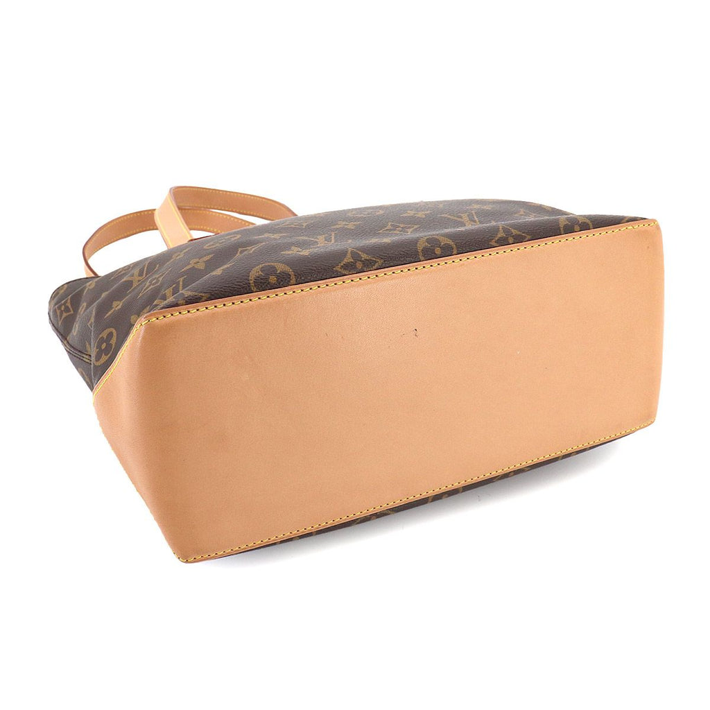 Louis Vuitton Monogram Cabas Piano Tote Brown Gold — view 4