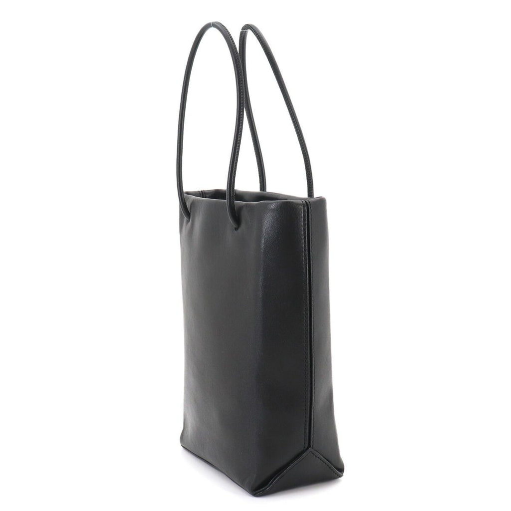 Chanel Essential Tote Leather Black White Silver — view 3
