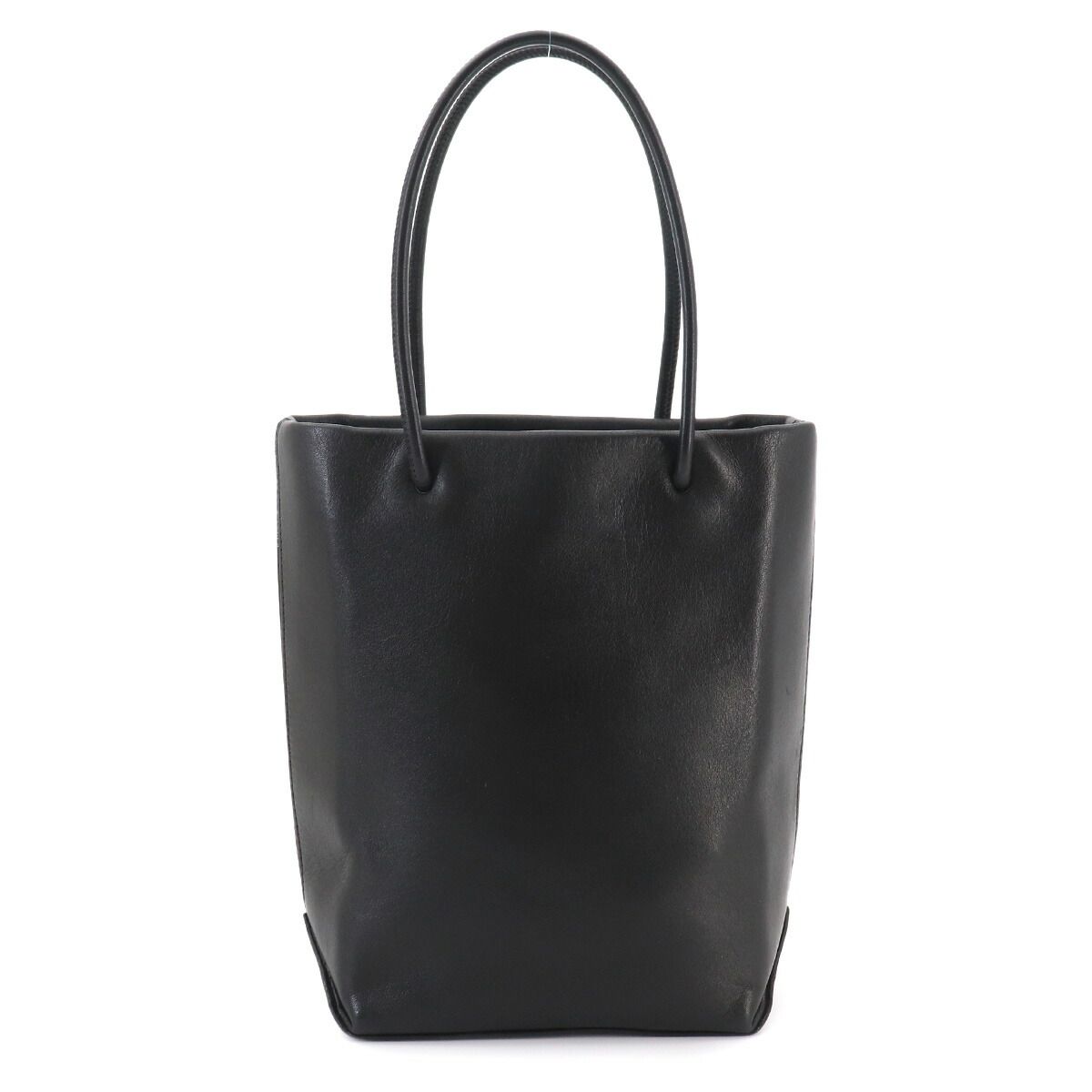 Chanel Essential Tote Leather Black White Silver — view 2