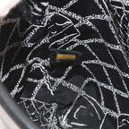Chanel Essential Tote Leather Black White Silver — view 8