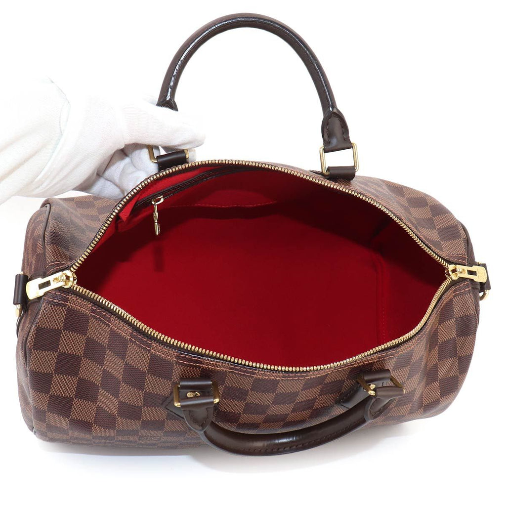 Louis Vuitton Damier Speedy Bandouliere 35 2-Way Bag Ebene — view 7