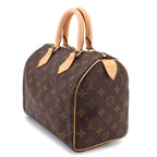 Louis Vuitton Monogram Speedy 25 Hand Bag Brown Gold — view 3