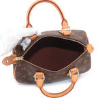 Louis Vuitton Monogram Speedy 25 Hand Bag Brown Gold — view 6