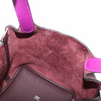 Hermes Exhibition Picotin Lock Eclat 18 PM Hand Bag Taurillon Clemence Swift — view 7