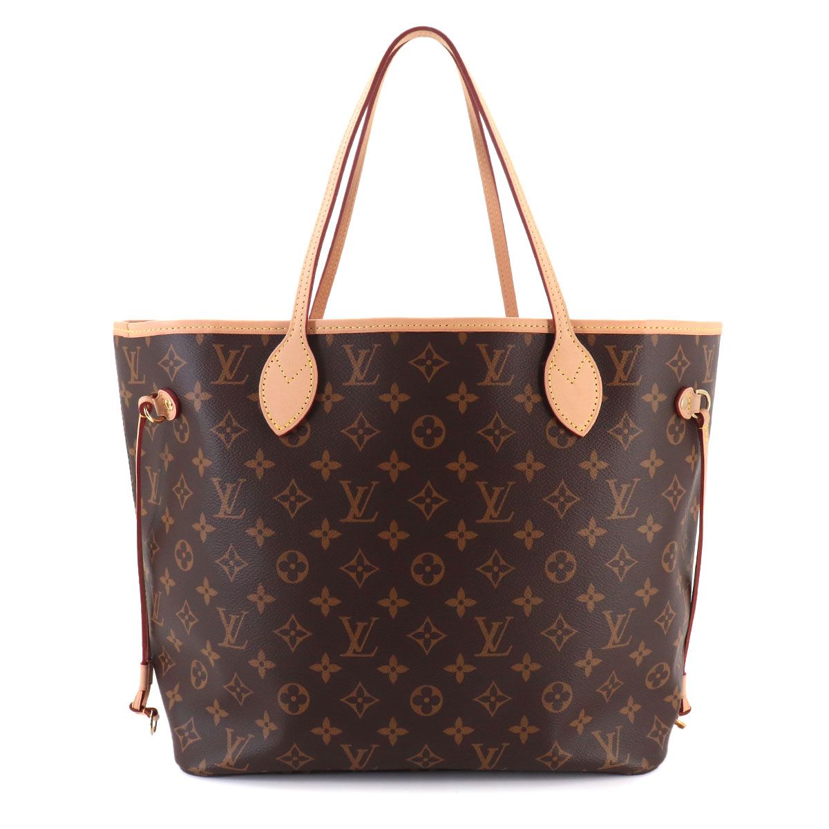 Louis Vuitton Monogram Neverfull MM Tote Brown Cerise — view 3