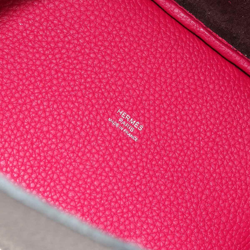 Hermes Picotin Lock 18 PM Kazak 2 Hand Bag Taurillon Clemence Blue Nuit — view 7