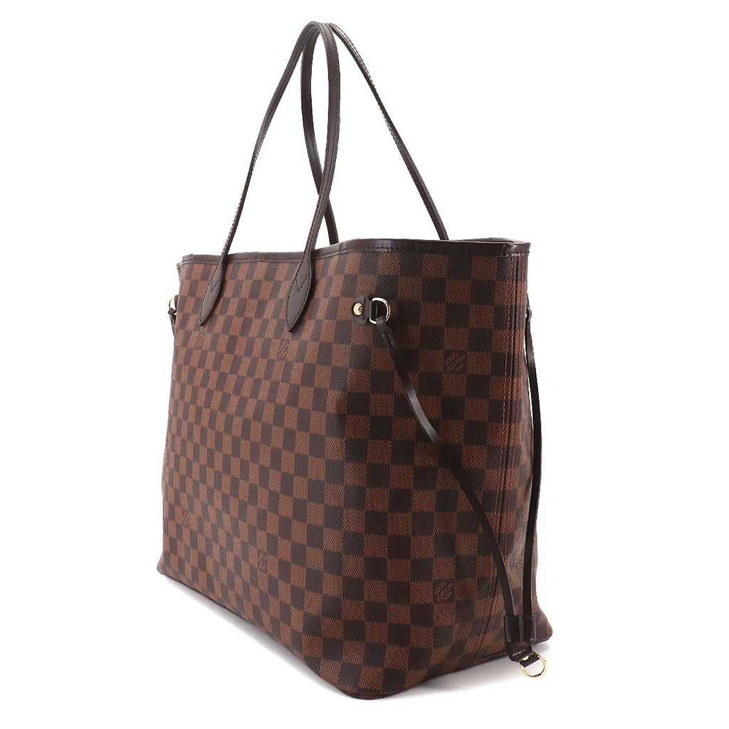 Louis Vuitton Damier Neverfull GM Tote Ebene Cerise Gold — view 3