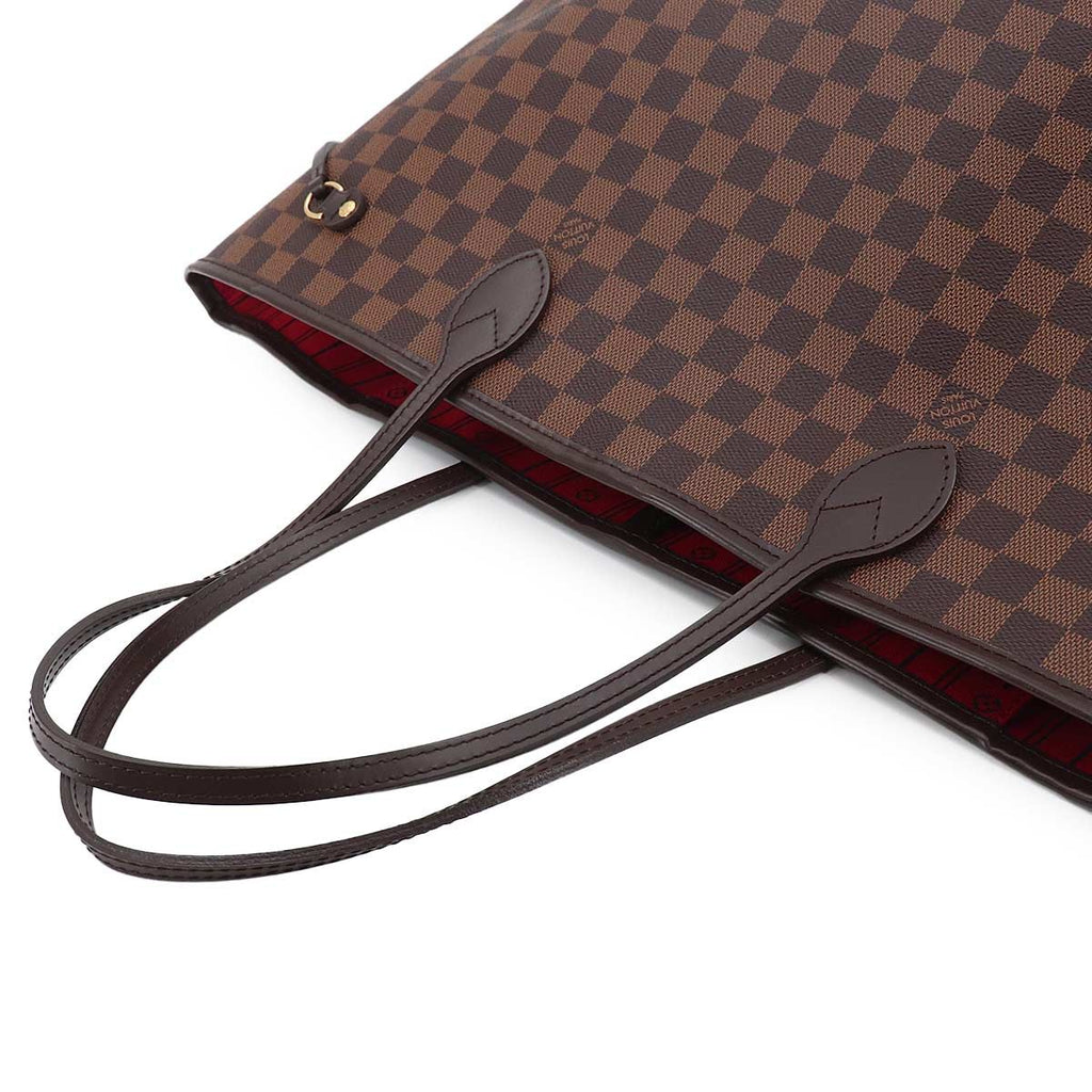 Louis Vuitton Damier Neverfull GM Tote Ebene Cerise Gold — view 5