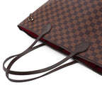Louis Vuitton Damier Neverfull GM Tote Ebene Cerise Gold — view 5