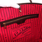 Louis Vuitton Damier Neverfull GM Tote Ebene Cerise Gold — view 7