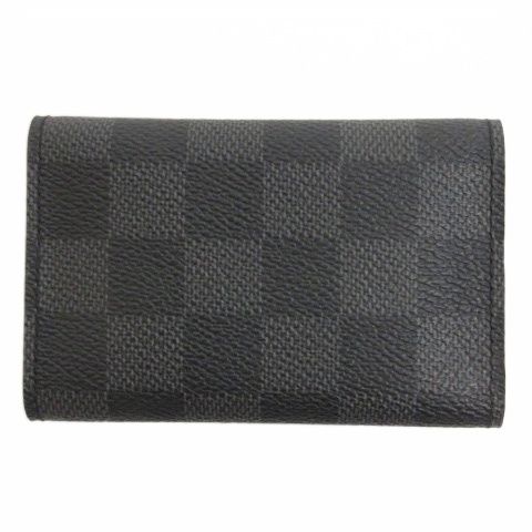 Louis Vuitton Damier Graphite Multicles 6 Key Case Gray Key Holder — view 2