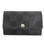 Louis Vuitton Damier Graphite Multicles 6 Key Case Gray Key Holder