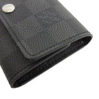 Louis Vuitton Damier Graphite Multicles 6 Key Case Gray Key Holder — view 4