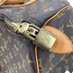 Louis Vuitton Monogram Keepall Bandouliere 45 Boston — view 9