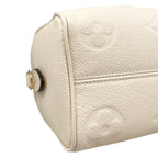 Louis Vuitton Shoulder Bag Speedy Bandouliere 20 Monogram Empreinte Cream Beige — view 6