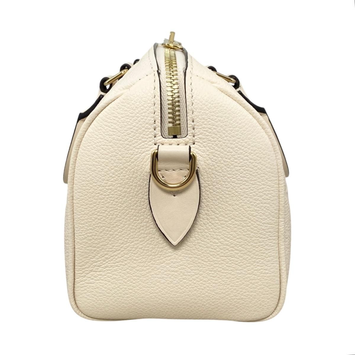 Louis Vuitton Shoulder Bag Speedy Bandouliere 20 Monogram Empreinte Cream Beige — view 4