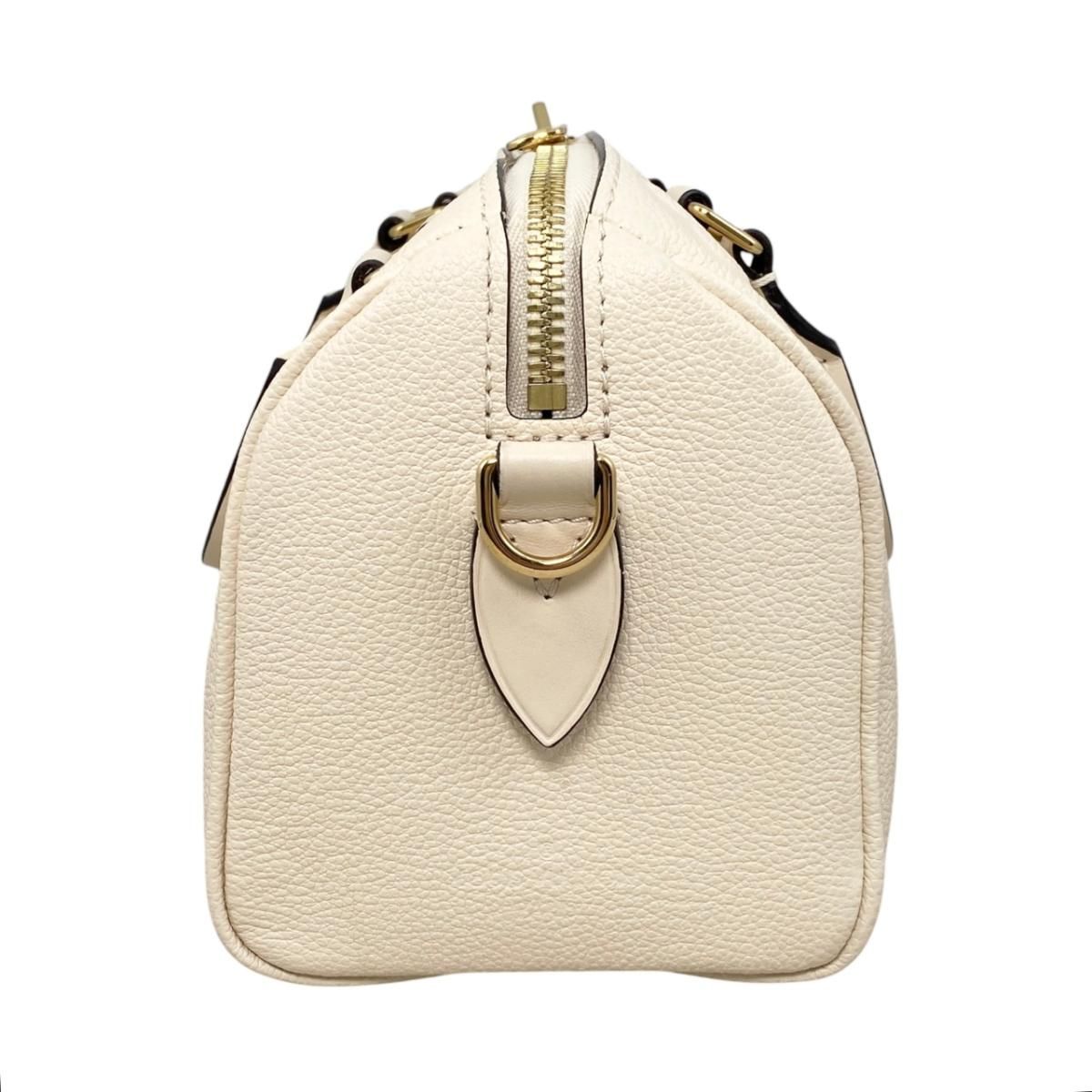 Louis Vuitton Shoulder Bag Speedy Bandouliere 20 Monogram Empreinte Cream Beige — view 3