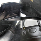 Hermes Bolide 31 Box Calf Black Handbag 2-Way Gold — view 7