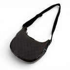Gucci GG Canvas Shoulder Bag Cross Black — view 2