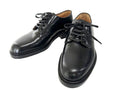 Louis Vuitton Plain Toe Lace Up Leather Derby Shoes Dress 5 Black