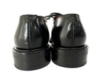 Louis Vuitton Plain Toe Lace Up Leather Derby Shoes Dress 5 Black — view 4