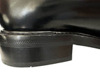 Louis Vuitton Plain Toe Lace Up Leather Derby Shoes Dress 5 Black — view 7