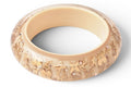 Louis Vuitton Bangle Bracelet Ankle John GM Beige Gold