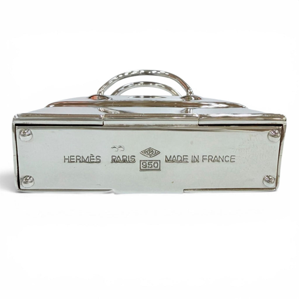 Hermes Vintage Bolide Bag Motif Pirkes Pendant Silver — view 6