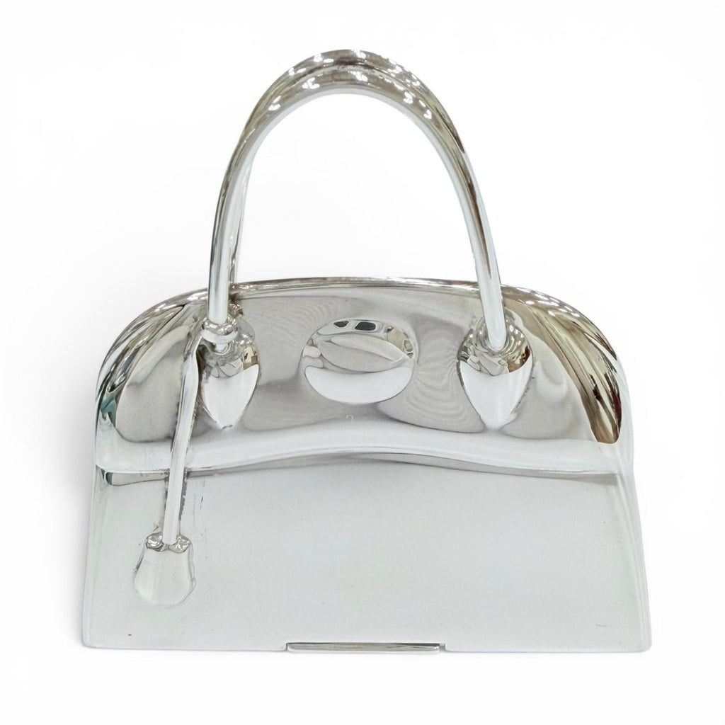 Hermes Vintage Bolide Bag Motif Pirkes Pendant Silver