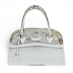 Hermes Vintage Bolide Bag Motif Pirkes Pendant Silver