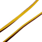 Hermes 925 Leather Strap Loupe Necklace Silver Yellow All Box — view 6