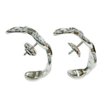 Hermes Chaine D'ancre 925 Earrings Silver French — view 6