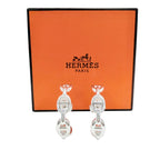 Hermes Chaine D'ancre 925 Earrings Silver French — view 2
