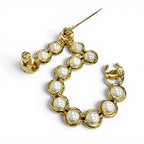 Chanel CC Logo Brooch Gold Adult Recommended — view 5