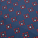 Hermes Cashmere Silk Tisse Reversible Hose Mix Fringe Scarf Gray Navy — view 5