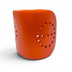 Hermes Evelyne Bangle Aluminum Logo Chaine D'ancre Bracelet Orange — view 2