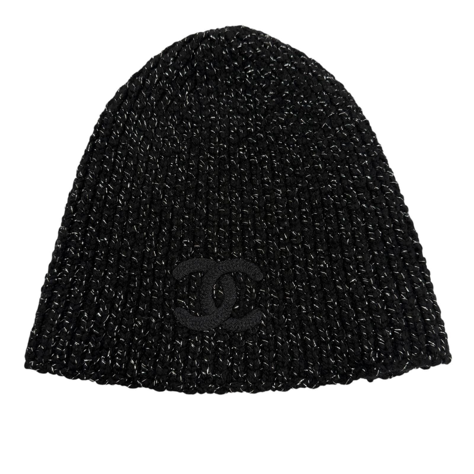 Chanel Cashmere 97% Cruise Collection Kokome Krame Hat Beanie Knit — view 6
