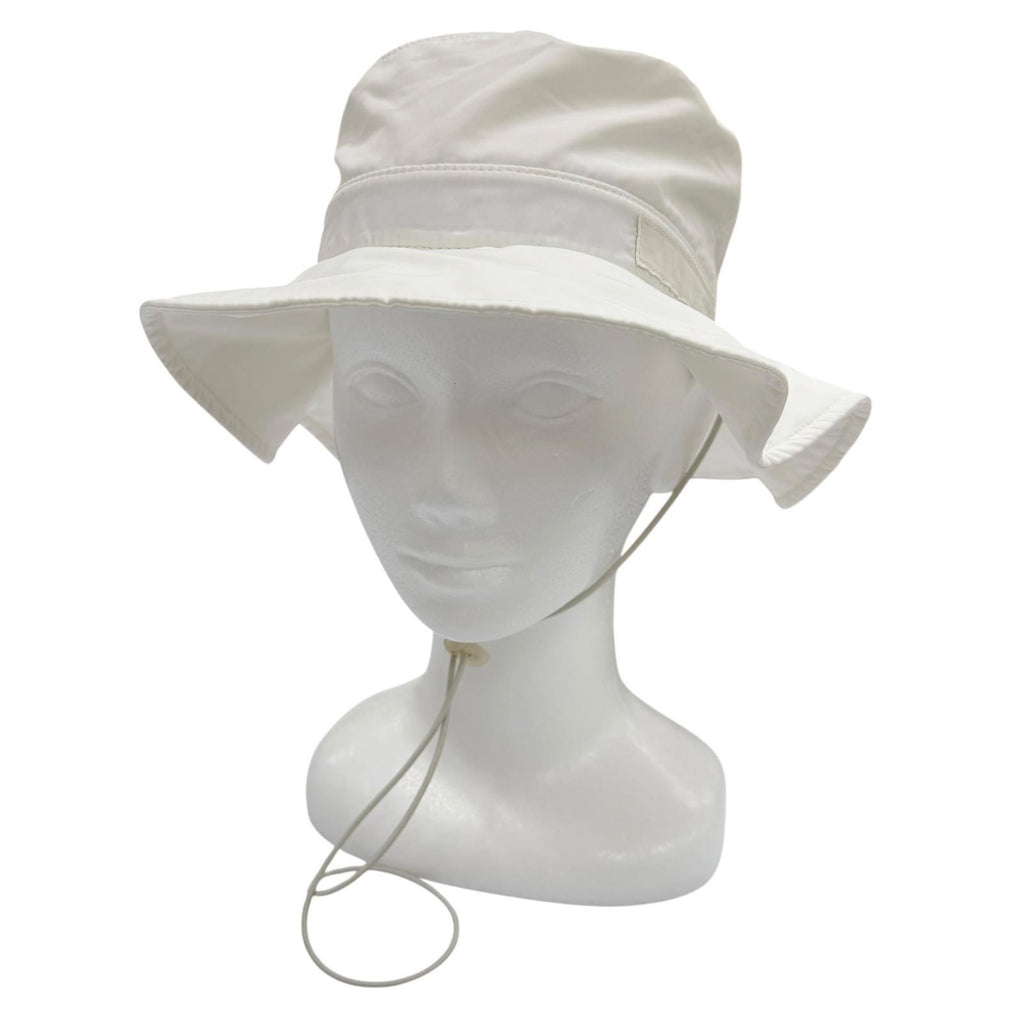 Dior Homme and Parley Logo Motif Hat Bucket Hat a Calf Chic Hat White 59