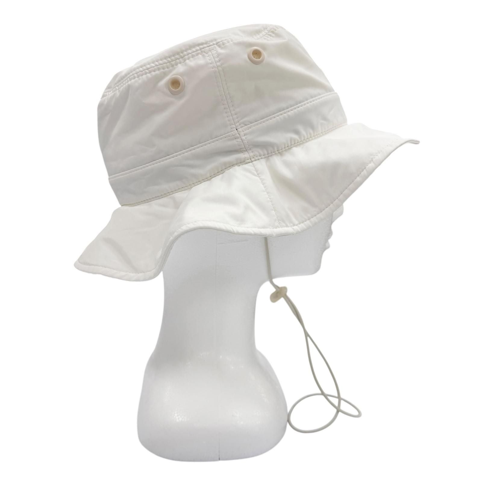 Dior Homme and Parley Logo Motif Hat Bucket Hat a Calf Chic Hat White 59 — view 4