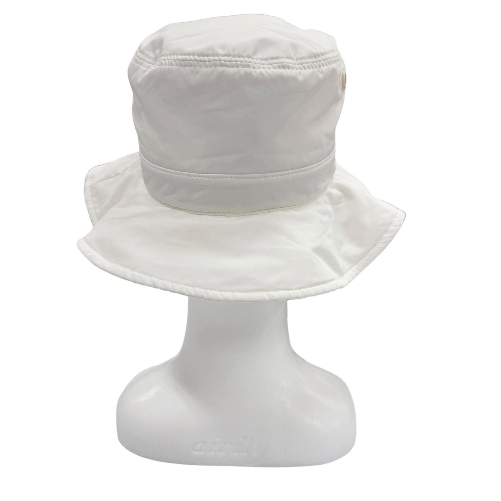 Dior Homme and Parley Logo Motif Hat Bucket Hat a Calf Chic Hat White 59 — view 3
