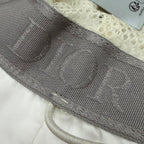 Dior Homme and Parley Logo Motif Hat Bucket Hat a Calf Chic Hat White 59 — view 7