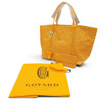 Goyard Saint Louis GM Processed Clip Universal Tote Yellow — view 2